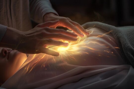 Soins esséniens - mains de lumière